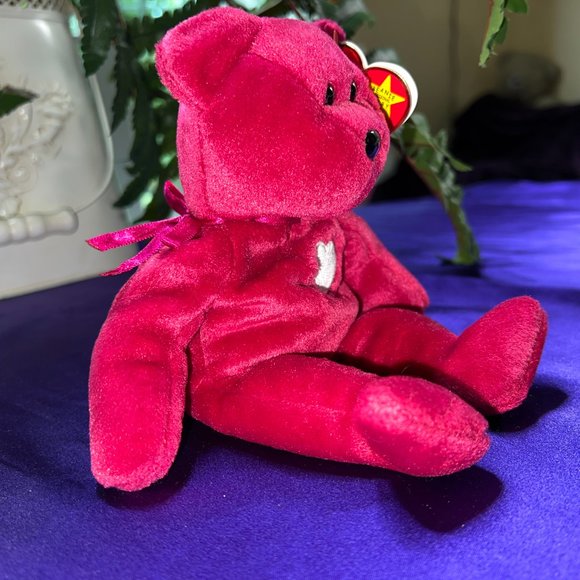 VTG & NWT 📌 TY  Valentina Beanie Baby with ODDITY - Picture 2 of 14
